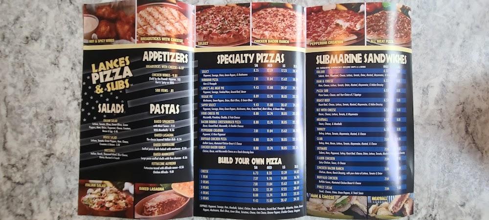 Lance's Pizza & Subs Cherry Pizza